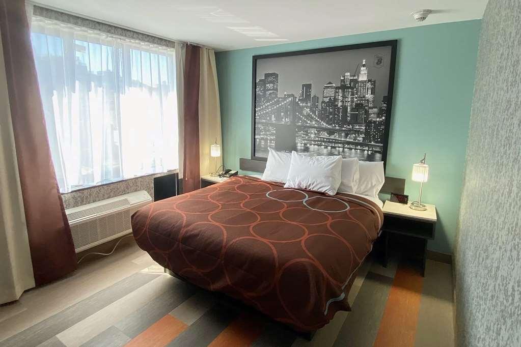 Готель Super 8 By Wyndham Brooklyn Williamsburg Нью-Йорк Номер фото